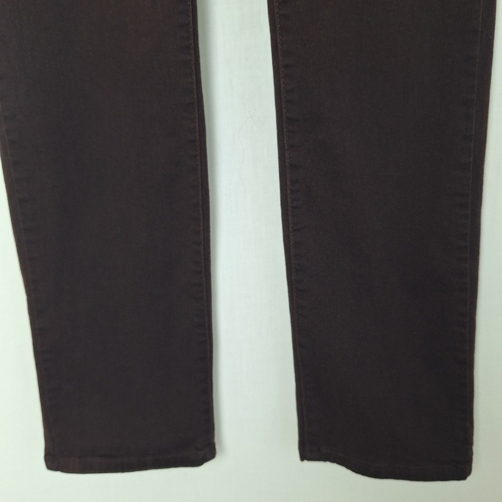 Retro Jeans Grunge Quiet Luxury Minimalist Brown Levis 314 Shaping Straight 28 - Picture 10 of 16